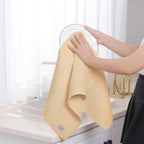 Homaxy 100% Cotton Waffle Weave Kitchen Dish Towels, Ultra Soft Absorbent Quick Drying Cleaning Towel, 13 x 28 Inches, 6-Pack, Apricot