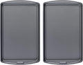 GoodCook AirPerfect Non-Stick 17” X 11" Cookie Sheet Set , Homemade, Frozen & Leftover Slices, Set of 2