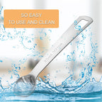 2 PCS Measuring Spoons Tablespoon Measuring Spoon 1/6 Tbsp (1/2 tsp | 2.5 ml | 2.5 cc | 1/12 oz) Mini Spoons Stainless Steel Measuring Spoons for Kitchen Cooking Spoon(Silver)