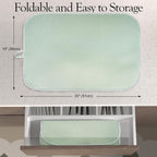 Sage Green Dish Dryer Mat, Dish Drying Mats For Kitchen Counter, Large Dish Drying Pad for Kitchen Counter, Microfiber Dish Drying Mat, for Sinks, Drainer Mats, 20 x 15 inches (Green)