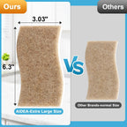 AIDEA XL Scrub Sponges Non-Scratch, 24Count, Large Natural Sponge for Non Stick Cookware, Sponges Kitchen, Cellulose Cleaning Sponge for Dishes, Kitchen, Bathroom, Household
