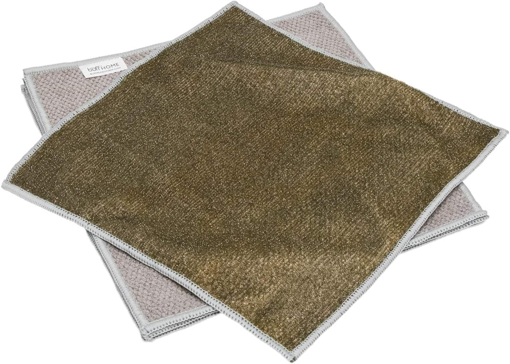 Microfiber Wholesale Dish Cloths | Scrubs & Cleans: Dishes, Sinks, Counters, Stove Tops | Easy Rinsing | Machine Washable | 4 Pack (Size 10" x 10")