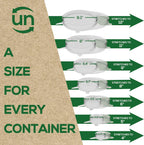 unwasted Reusable Silicone Lids (Variety Pack) – Upgrade Your Kitchen Gadgets with Our Covers for Food Storage – Reusable Silicone Stretch Lids and Food Covers for Containers (Pack of 7)