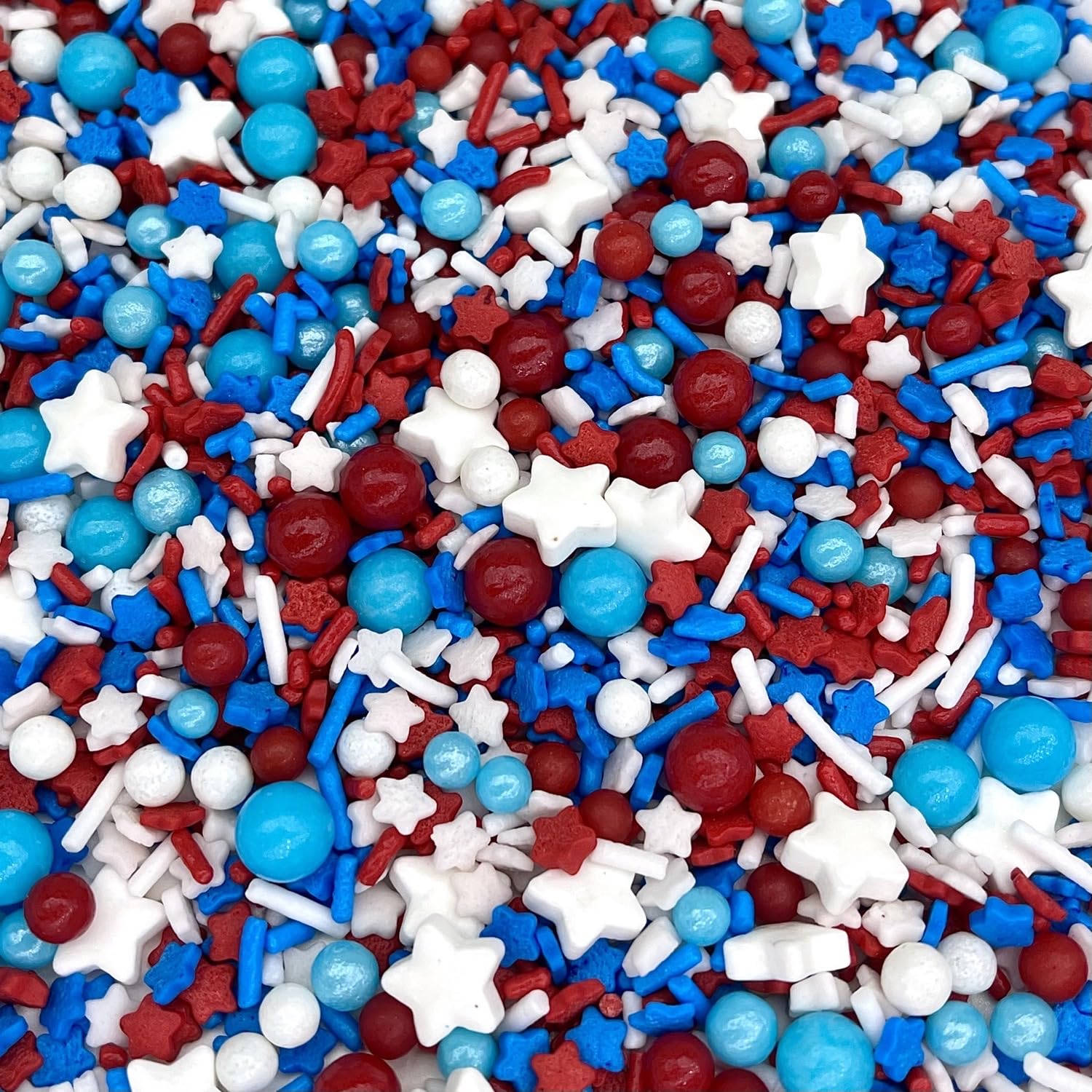 Sprinkles | Blue Sprinkle | 4 Ounces | Jimmies | Sprinkle | Manvscakes, Chocolate Flavor, Non Toxic