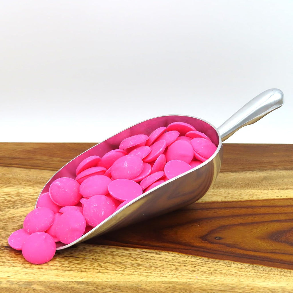 MERCKENS Coating Wafers, Pink Melting Chocolate, 5 Pound Package
