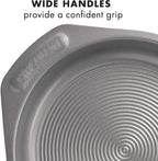 Circulon Nonstick Bakeware, Nonstick Cookie Sheet/Baking Sheet - 11 Inch x 17 Inch, Dark Gray (Pack of 2)