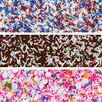 Fancy Sprinkles Party Time Sprinkle Set featuring Classic Twist, Animal Crackers and Superheroes, Assemble! (0.25c)