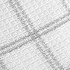 T-FAL Premium Waffle Dish Cloths: Highly Absorbent, Super Soft Long Lasting - 100% Cotton, 12"x13" Flat Waffle Dish Towel for Cleaning & Drying Dishes, (4-Pack), Grey