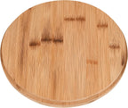 Bamboo Fiber Salad Bowl with Servers Set Large 9.8inches Nature Bamboo Mixing Bowl with Servers with Lid Spoon and Fork for Fruits,Salads and Vegetables