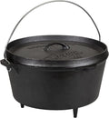 Stansport Pre-Seasoned Cast Iron Dutch Oven