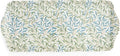 Pimpernel Morris & Co Willow Bough Sandwich Tray - Soft Sage Melamine Serving Tray for Tea Time, Light Snacks, TV Lunches - Easy-Clean Surface & Dishwasher Safe - 15 x 6 Inch, Ideal Housewarming Gift