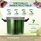 unwasted Reusable Silicone Lids (Variety Pack) – Upgrade Your Kitchen Gadgets with Our Covers for Food Storage – Reusable Silicone Stretch Lids and Food Covers for Containers (Pack of 7)
