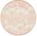 MACKENZIE-CHILDS Enamel Serving Platter, Decorative Serving Platter for Food, 16 Inches, Rosy English Garden