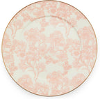 MACKENZIE-CHILDS Enamel Serving Platter, Decorative Serving Platter for Food, 16 Inches, Rosy English Garden