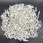 Sprinkles White Pearl Sugar Candy Mix Size Baking Cake Decorations Cupcake Toppers Cookie Decorating Ice Cream Celebrations Shaker Jar Wedding Shower Party (130g/4.58oz）
