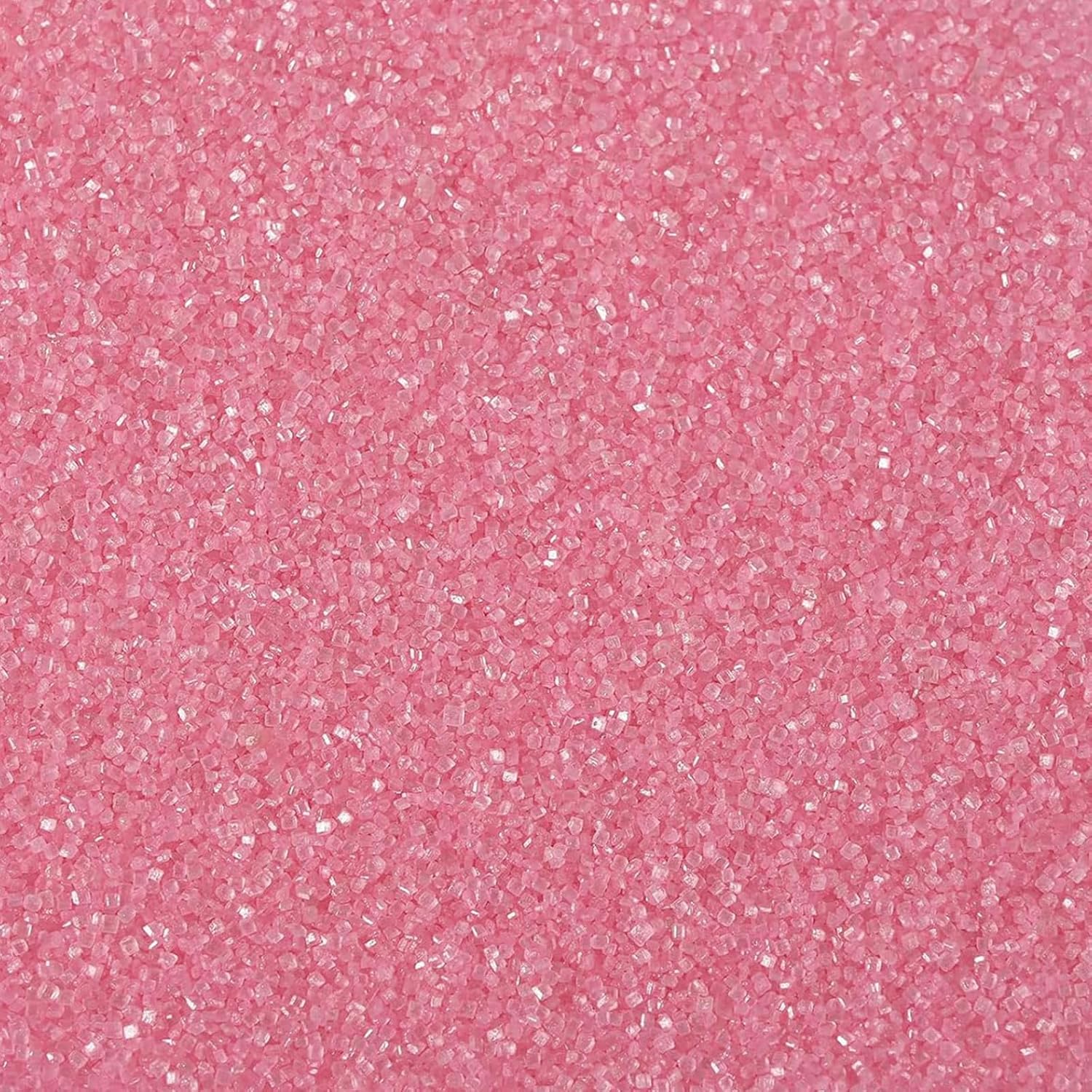 Sentovac Light Pink Sanding Sugar for Baking Edible Sparkling Sugar Sprinkles Coarse Sugar Crystals for Baking Topping Cake Cookie Cupcake Topper Ice Cream Decoration Supplies 3.2 OZ