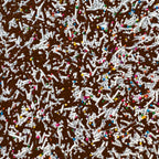 Fancy Sprinkles Classic Twist Chocolate Jimmies, Rainbow Jimmies, White Non Parallels Dessert Decorating Sprinkles, For Ice Cream, Cookies, Cakes and Cupcakes (0.25c)