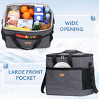 Lifewit Cooler Bag 30/50/60 Cans Collapsible and Insulated Large Lunch Bag Leakproof Soft Cooler Portable Tote for Camping/BBQ/Family Outdoor Activities