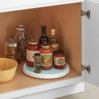 Copco Basics Non-Skid Pantry Cabinet Lazy Susan Turntable, 12-Inch, Blue