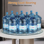 31" Glass Lazy Susan for Dining Table - Tempered Glass Round Clear Tabletop Large Rotating Tray, Silent & Smooth Spin (31inch/80cm)