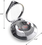 New Star Foodservice 36459 Commercial Grade Aluminum Egg Slicer, Mushroom Slicer with Stainless Steel Wire (Hand Wash Only)