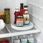 Copco 9 Inch Lazy Susan, 9-Inch, White/Aqua,5234750
