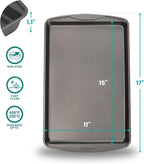 Baker's Secret Nonstick Cookie Sheets 15in baking area, Baking Trays for Oven Premium Food-Grade Coating, Non-stick Cookie Sheets, Baking Accessories - The Classic Collection (2x Medium 15" x 11")