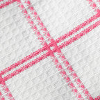 T-Fal Premium Waffle Dish Cloths: Highly Absorbent, Super Soft Long Lasting - 100% Cotton, 12"x13" Flat Waffle Dish Towel for Cleaning & Drying Dishes, (8-Pack), Pink