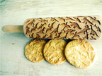 DINOSAURS EMBOSSING ROLLING PIN ENGRAVED with DINOSAURS for EMBOSSED COOKIES JURASSIC ANIMALS TYRANNOSAURUS REX