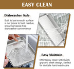 E-far Baking Sheet with Wire Rack (2 Pans + 2 Racks), Stainless Steel Cookie Sheets Pan & Cooling Rack for Baking Cookies Cake, Non Toxic & Heavy Duty, Oven & Dishwasher Safe, 12.4 x 9.7 x 1 Inch