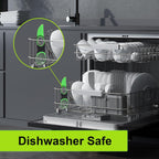 Egg Slicers Avocado 3-in-1 Avocado Slicer Tool - Stainless Steel Peeler, avocados Pit Remover & Fruit Scooper - Safe Ergonomic Avocado Saver with Non-Slip Grip