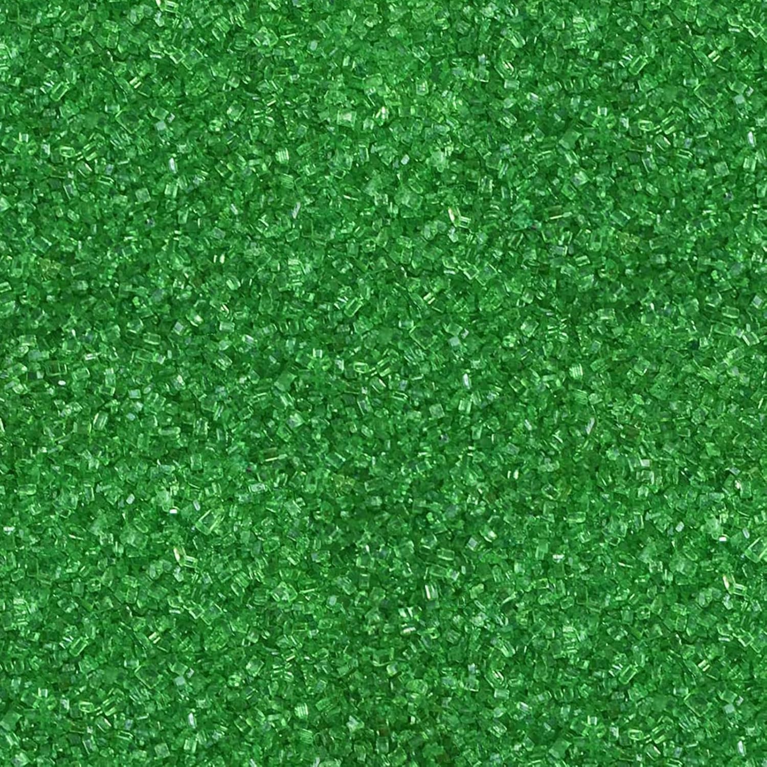 Sentovac Green Sanding Sugar for Baking Edible Sparkling Sugar Sprinkles Coarse Sugar Crystals for Baking Topping Cake Cookie Cupcake Topper Ice Cream Decoration Supplies 3.2 OZ