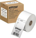 2.25" x 2" Thermal Labels | 4 Rolls | 2940 Labels | fits Zebra, Munbyn, Rollo, Godex, Arkscan, iDPRT, Offnova Thermal Label Printers and More | Blank White Adhesive Stickers by Ecotherm