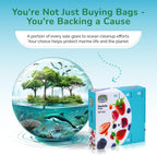 J&&J FRESH Reusable Food Storage Bags – 260 Pack Variety Pack (Snack, Sandwich, Quart, Gallon) – BPA-Free, Leakproof Zipper Bags with Expandable Bottom – Freezer Bags Safe, Kitchen & Pantry Organizer