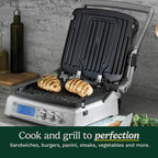 Cuisinart GR-300WSP1 Elite Griddler, Stainless Steel