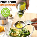 Spring Chef Magnetic Stainless Steel Measuring Cups, Patented, Kitchen Tools with Easy to Read Markings for Measuring Dry or Liquid Ingredients, Set of 7, Desert Sunset