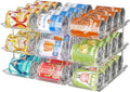 Can Organizer for Pantry, 3 Sets 3 Tiers Can Storage Organizer Pantry,Soda Can Organizer for Fridge 36 Cans Rack Automatic Rolling Stackable Canned Food Organizer,Clear
