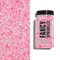 Fancy Sprinkles Fairy Floss Fancy Sugar Pearlescent, Sparkly Sugar Crystals, and Mini Edible Glitter Stars (4 OZ)