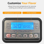Sunvivi 6.5 Quart Slow Cooker Roaster Oven：11 in 1 programmable Multi-Cooker Food Warmer with Digital Timer, Temp Control, Removable Nonstick Cast Aluminum Pot & Dishwasher-Safe Tempered Glass Lid