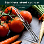 Best Vegetable Carrot Potato Peelers for Kitchen, 2 Pcs, Just Like Mom's old steel Fruits Peeler(52877)