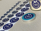 Custom Stickers Label Rolls, Build Your Own Stickers/Labels Any Design Premium Gloss BOPP Custom Sticker, Personalized Stickers for Business Logo, Custom Printed Sticker Labels 50+ (2.5 Inch Circle)