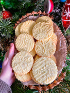 ECHO Embossing Rolling Pin with Ornamental Bloom Pattern – Dough and Clay Roller for Embossed Cookies and Pottery - Cookie and Ceramic Stamp - Baking Gifts for Women by Algis Crafts