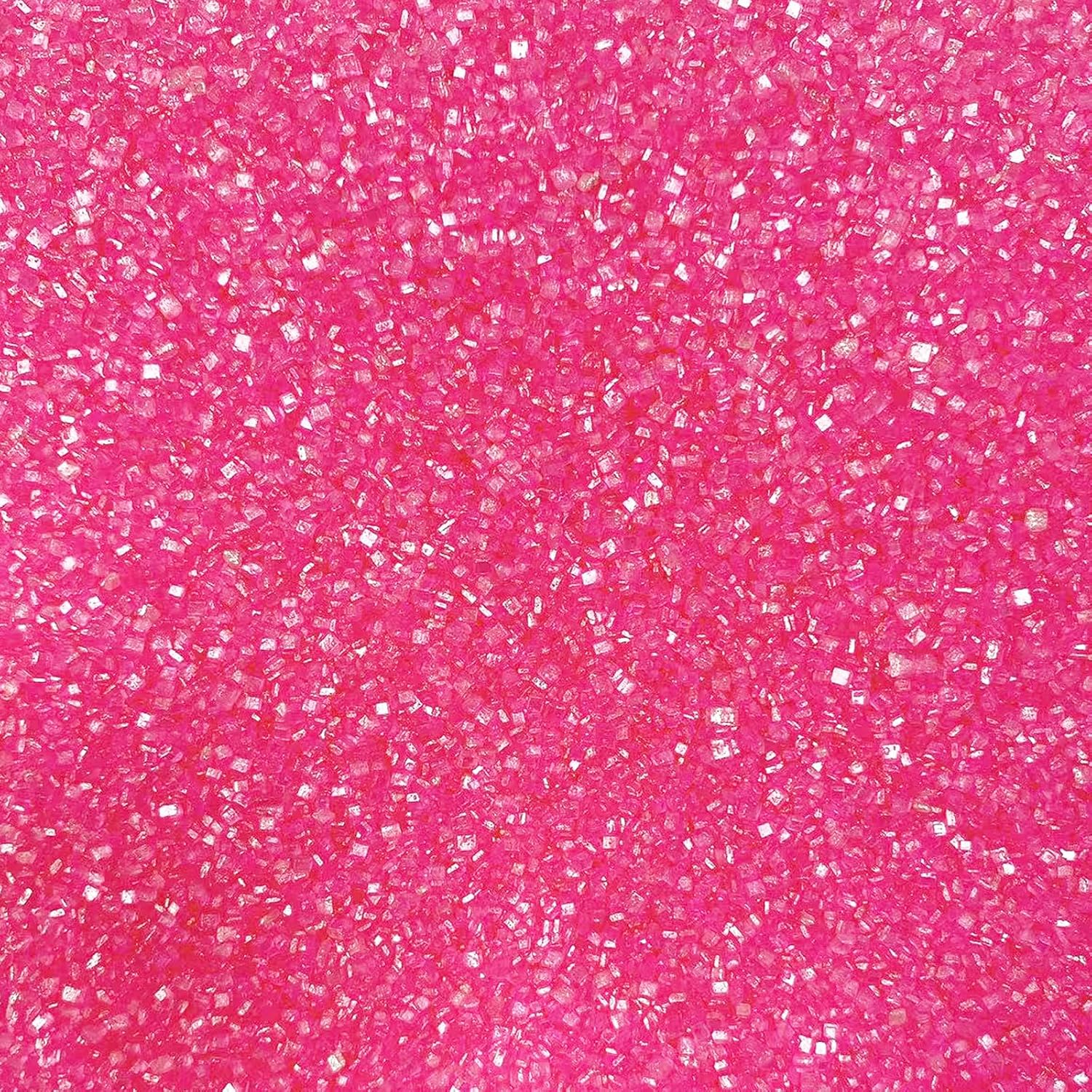 Sentovac Hot Pink Sanding Sugar for Baking Edible Sparkling Sugar Sprinkles Coarse Sugar Crystals for Baking Topping Cake Cookie Cupcake Topper Ice Cream Decoration Supplies 3.2 OZ