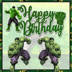 "HLK Happy Birthday Cake Topper – Vibrant, Durable & Reusable | Perfect for Parties – Add a Spark to Your Celebration! Order Today for a Memorable Event!"