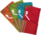 DG Collections 100% Cotton Salsa Kitchen Towels – 8 Pack, Super Absorbent Dish Towels, 16x28 Inch, Lint-Free, Durable Weave – Reusable Kitchen Cleaning Cloths for Home & Restaurants