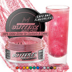 MONÉGASQUE Baby Pink Edible Glitter for Drinks 10g – Pink Edible Glitter for Cakes & Cocktails – Halloween Drink Shimmer Powder – Cocktail Sparkles for Drinks – Food & Cake Decorations Spray Sprinkles