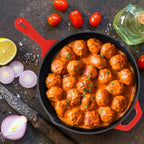 Utopia Kitchen Saute Frying Pan 12 Inch, Cast Iron Chefs Pan, Pre Seasoned Cast iron Skillet With Lid, Safe Grill Cookware for Indoor & Outdoor Use, Red