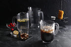 New Star Foodservice 46106 Resturant-Grade Polycarbonate Plastic Water Pitcher, 60 oz, Clear