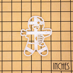 Zombie Gingerbread Man cookie cutter, 1 piece - Bakerlogy