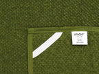 AMOUR INFINI Kitchen Towels Pack of 4 - Absorbent, Quick Drying Premium Cotton Tea Towel - Kitchen Linens 16x28 Inch Dish Towels with Hanging Loop (Green)
